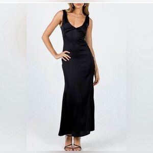 Princess Polly Black Maxi Dress